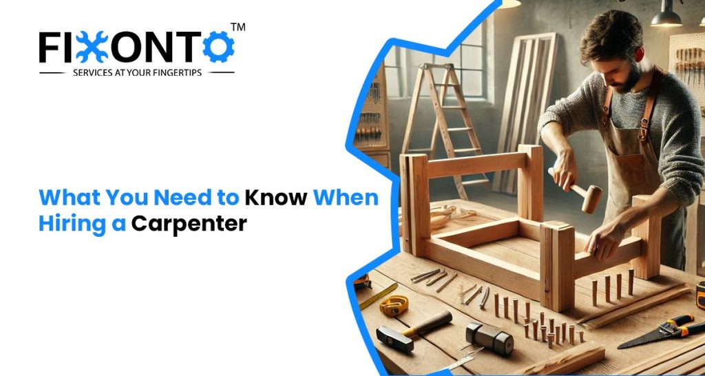What You Need To Know When Hiring A Carpenter?