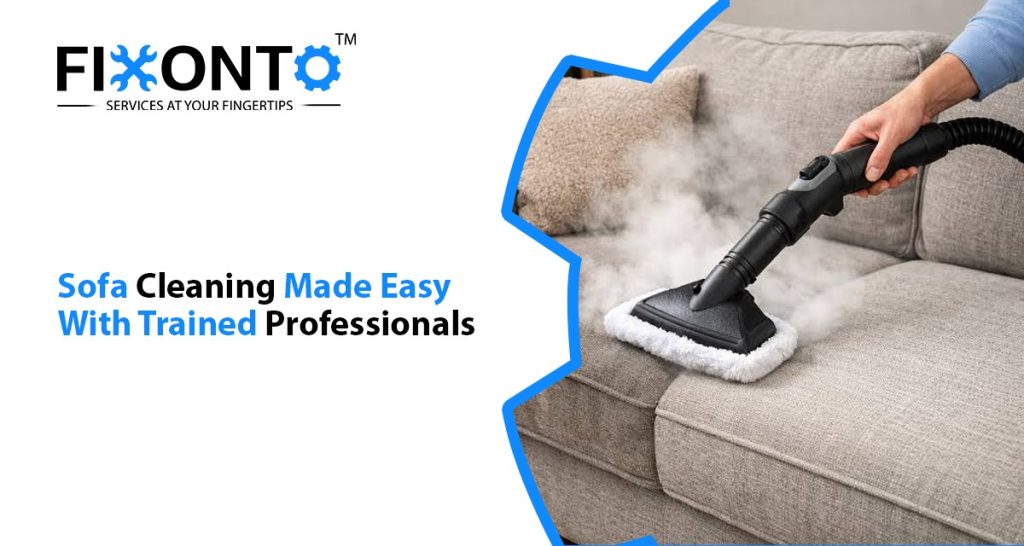 Sofa Cleaning Made Easy With Trained Professionals
