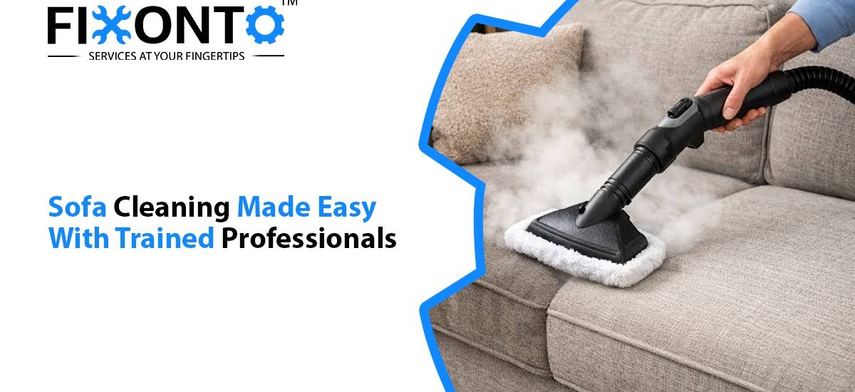 Sofa Cleaning Made Easy With Trained Professionals