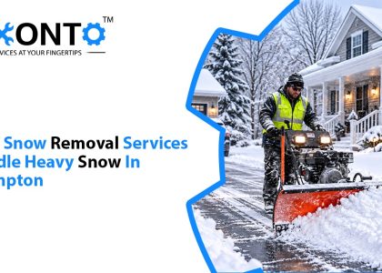 How Snow Removal Services Handle Heavy Snow In Brampton?