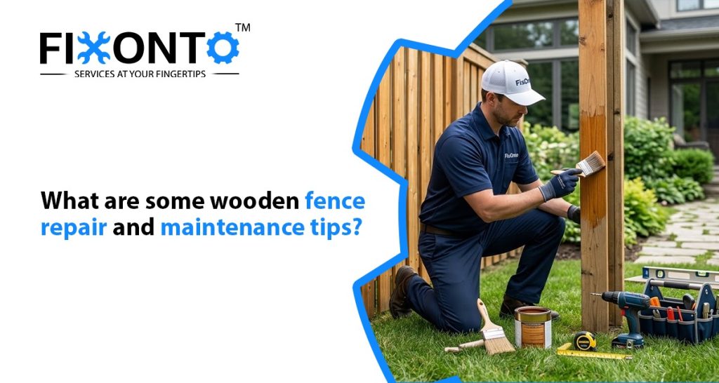 What Are Some Wooden Fence Repair And Maintenance Tips?