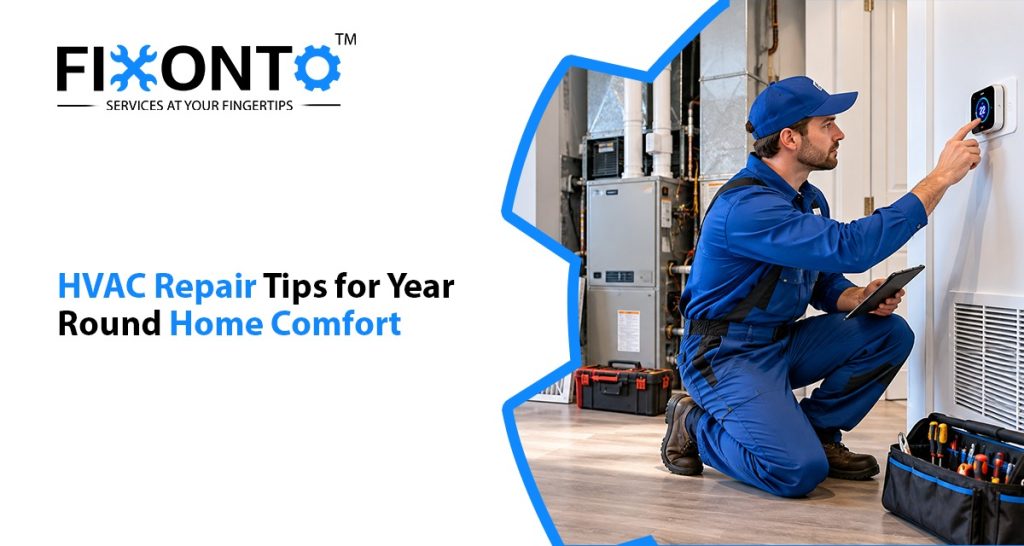 HVAC Repair Tips For Year-Round Home Comfort