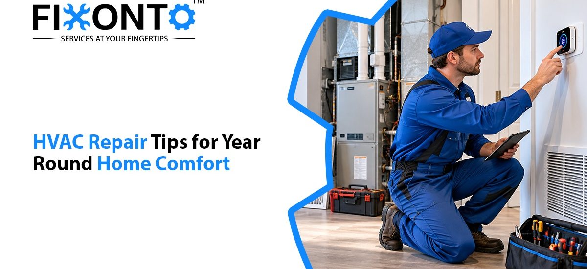 HVAC Repair Tips For Year-Round Home Comfort